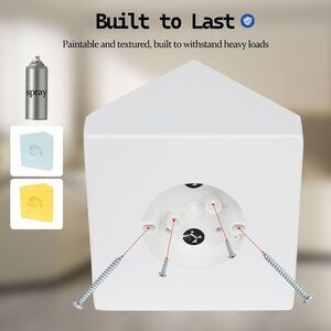 Ceiling Fan Mounting Bracket Kit,Ceiling Fan Angle Mount Box Fits FB900-1 Cathed